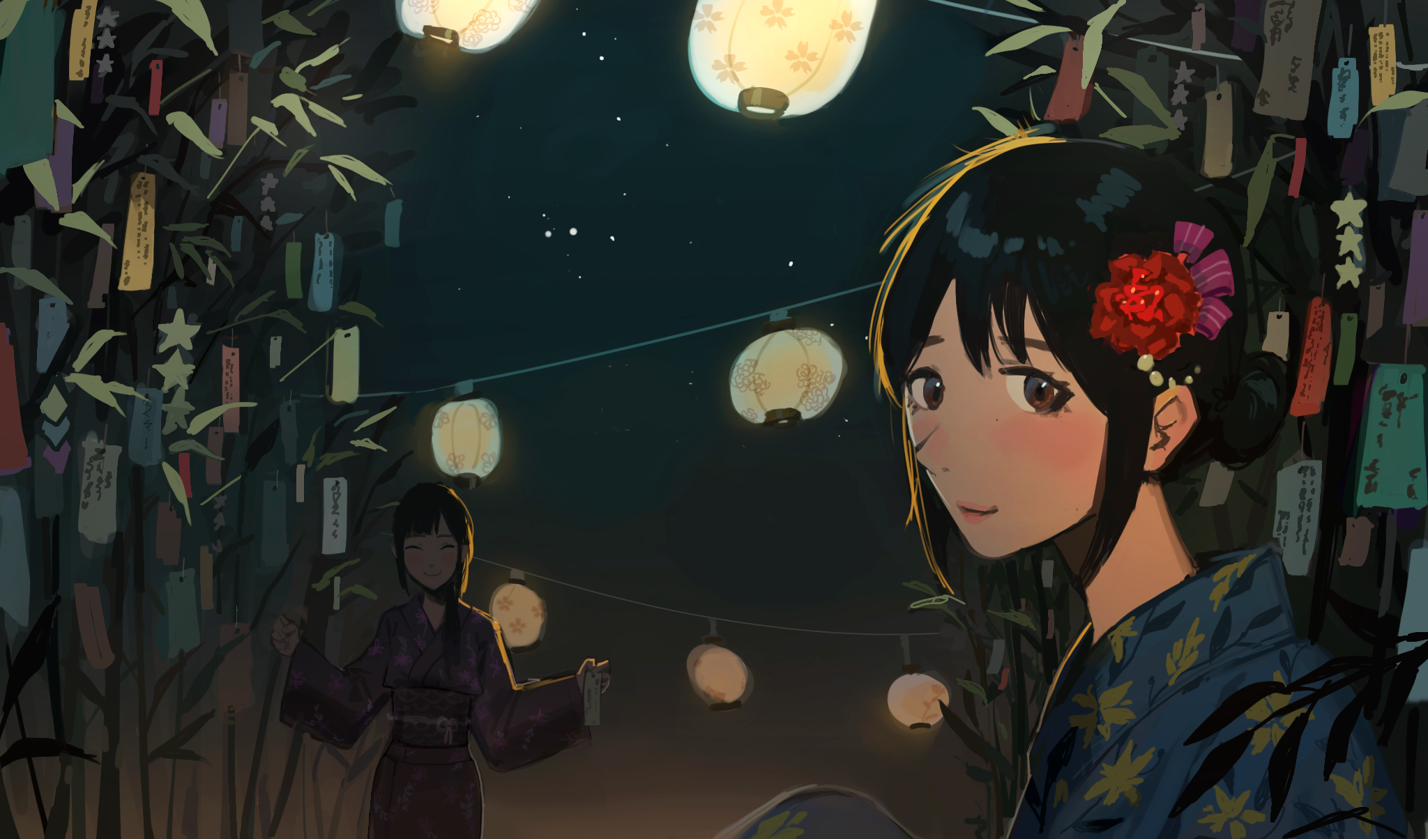 tanabata art